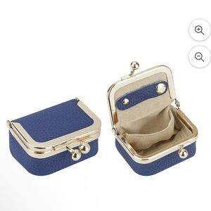 Mini Kiss-lock Jewelry Pouch